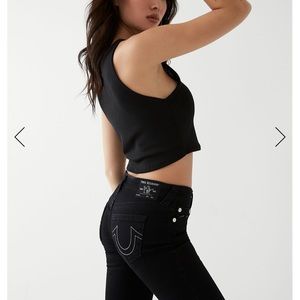 True Religion Halle mid rise super skinny